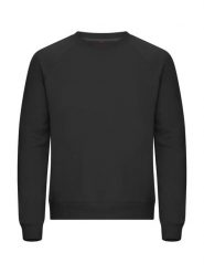 Clique Miami PRO bluza z okrągłym dekoltem z French terry z recyklingiem – Black. Czarne bluzy damskie CLIQUE, s, bez wzorów, z bawełny, bez ramiączek, bez kaptura. Za 189.36 zł.