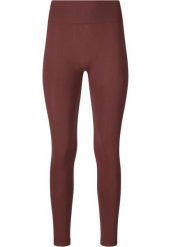 Damskie legginsy Athlecia Nagar V2. Brązowe legginsy damskie Athlecia, bez wzorów, z materiału. Za 218.50 zł.