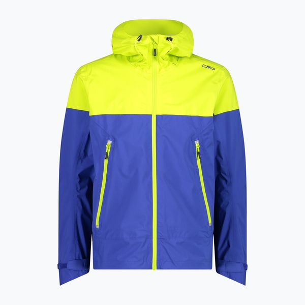 Kurtka przeciwdeszczowa męska CMP. Niebieskie kurtki męskie CMP, m, bez wzorów, sportowe, bez kaptura. Za 269.99 zł.