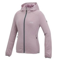 Damska bluza z kapturem i rozciągliwym zamkiem błyskawicznym Ferna Marl Midlayer. Niebieskie bluzy damskie Regatta, m, bez wzorów, z materiału, klasyczne, bez ramiączek, z kapturem. Za 169.99 zł.