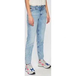 Lee - Jeansy. Niebieskie jeansy damskie Lee, bez wzorów, z bawełny. W wyprzedaży za 259.90 zł.