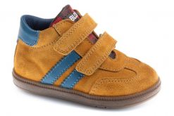 Tenisówki Pablosky Model 047298p Kolor żółty. Brązowe trampki i tenisówki damskie Pablosky, bez wzorów, ze skóry, bez zapięcia. Za 314.30 zł.