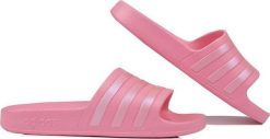 Adidas Klapki damskie adidas Adilette Aqua różowe IF6071 38. Czerwone klapki damskie Adidas, bez wzorów, sportowe, bez obcasa, bez zapięcia. Za 94.58 zł.
