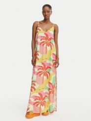 Maaji Sukienka letnia Debbie PT1904CLD500 Kolorowy Relaxed Fit. Sukienki damskie Maaji, na lato, m, bez wzorów, z wiskozy, bez kołnierzyka, bez ramiączek. Za 549.99 zł.