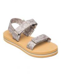 Sandały dla Kobiety ROXY CAGE Brązowy. Brązowe sandały damskie Roxy, bez wzorów, z gumy, bez obcasa, bez zapięcia. Za 209.99 zł.