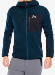 Kurtka polarowa męska Hannah Kodiak Hoody. Niebieskie kurtki męskie Hannah, na zimę, l, bez wzorów, z polaru, z kapturem. Za 527.60 zł.