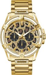 Zegarek męski Guess GW0497G4 złoty. Żółte zegarki męskie Guess, z aplikacjami, złote. Za 1,965.26 zł.