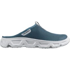 Buty do chodzenia męskie Salomon Reelax Slide 6.0. Niebieskie buty zimowe męskie Salomon, bez wzorów, z materiału, bez obcasa, bez zapięcia. Za 372.00 zł.