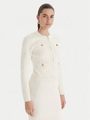 Marciano Guess Kardigan 5BGR06 5661Z Écru Regular Fit. Kardigany damskie Marciano Guess, m, z aplikacjami, z syntetyku, bez kołnierzyka. Za 779.99 zł.