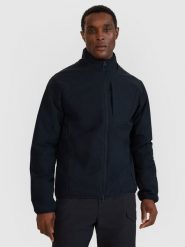 4F Kurtka puchowa z wypełnieniem syntetycznym męska - czarna S. Czarne kurtki męskie 4F, m, bez wzorów, z dzianiny, klasyczne, z kapturem. W wyprzedaży za 199.99 zł.