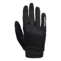 Rękawiczki Rowerowe Unisex Dla Dorosłych MX100 Z Odblaskowymi Detalami. Czarne rękawiczki męskie Meteor, bez wzorów. Za 146.99 zł.