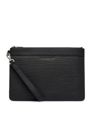 Tommy Hilfiger Saszetka Th Business Saffiano Pouch AM0AM14823 Czarny. Czarne saszetki i nerki męskie Tommy Hilfiger, ze skóry. Za 329.99 zł.