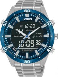 Zegarek Lorus Zegarek męski Lorus RW647AX9 srebrny. Szare zegarki męskie Lorus, bez wzorów, srebrne. Za 429.00 zł.