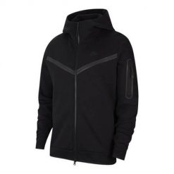 Bluza sportowa męska Nike Tech Fleece Hoodie FZ WR. Szare bluzy sportowe męskie Nike, m, bez wzorów, z bawełny, z kapturem. Za 536.00 zł.