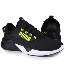Buty męskie sportowe do biegania Puma RETALIATE 2. Czarne buty sportowe męskie Puma, bez wzorów, bez zapięcia, do biegania. W wyprzedaży za 289.40 zł.