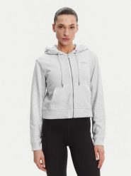 DKNY Sport Bluza DP5J9588 Szary Regular Fit. Szare bluzy damskie DKNY Sport, m, bez wzorów, z syntetyku, sportowe, bez ramiączek, bez kaptura. Za 169.99 zł.