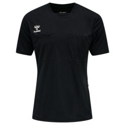 Koszulka Hummel hmlreferee chevron. Czarne bluzki damskie Hummel, s, bez wzorów, z jersey, sportowe, bez kołnierzyka, bez ramiączek. Za 193.50 zł.