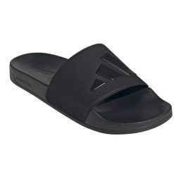Klapki adidas Adilette Shower JS2039 czarne. Czarne klapki męskie bez wzorów, z syntetyku, bez zapięcia. Za 204.53 zł.