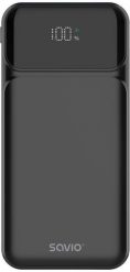 SAVIO BA-08 POWERBANK 10000 mAh, czarny. Czarne powerbanki Savio. Za 63.47 zł.