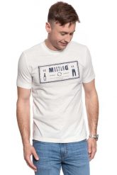 MUSTANG Alex C Iconic 1010123 2020. T-shirty męskie Mustang, m, bez wzorów, bez kołnierzyka, bez ramiączek. W wyprzedaży za 39.99 zł.