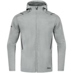 Kurtka damska Jako de loisir à capuche Challenge. Szare kurtki sportowe damskie Jako, s, bez wzorów, z poliesteru, bez ramiączek, bez kaptura. Za 326.45 zł.