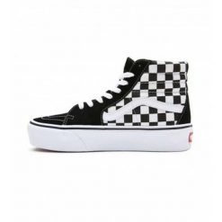 Damskie trampki na co dzień Vans UA SK8-Hi Platform 2.0 VN0A3TKNQXH1 Czarny. Czarne trampki i tenisówki damskie Vans, bez wzorów, z gumy, bez zapięcia. Za 606.00 zł.