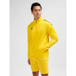 Bluza dresowa zapinana na zamek błyskawiczny Hummel Core XK. Brązowe bluzy damskie Hummel, bez wzorów, z dresówki, sportowe, bez ramiączek, bez kaptura. W wyprzedaży za 174.00 zł.