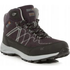 Buty trekkingowe damskie Lady Samaris Lite Regatta. Szare obuwie trekkingowe damskie Regatta, bez zapięcia. Za 332.64 zł.