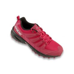Buty Outdoor Ande New Tour Evo Dorośli. Czerwone obuwie trekkingowe damskie ANDE, z nylonu, bez zapięcia. Za 251.99 zł.