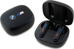 Słuchawki BMW BMW słuchawki Bluetooth BMBEMIATP20LOK TWS + stacja dokująca czarny/black Printed Logos. Czarne słuchawki bezprzewodowe BMW. Za 152.10 zł.