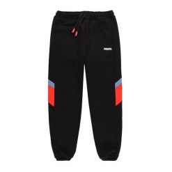 Spodnie męskie PROSTO Craxle. Czarne spodnie materiałowe męskie Prosto., m, bez wzorów, z dresówki. Za 239.99 zł.