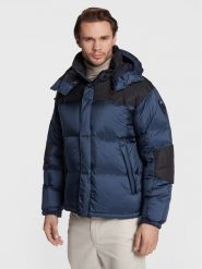 Blauer Kurtka puchowa Emerson BLUC03217 006365 Granatowy Regular Fit. Niebieskie kurtki męskie Blauer, m, bez wzorów, z puchu, bez kaptura. Za 1,529.00 zł.