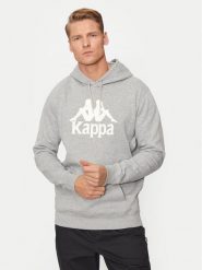 Kappa Bluza Malmo 3 Auth Kontemporary 341M43W Szary Regular Fit. Szare bluzy męskie Kappa, m, bez wzorów, z bawełny, bez ramiączek, bez kaptura. Za 189.99 zł.
