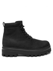 Calvin Klein Jeans Trapery Lugged Laceup Boot Oxf Hiking Nb YM0YM01076 Czarny. Czarne buty zimowe męskie Calvin Klein Jeans, bez wzorów, z jeansu, bez obcasa, bez zapięcia. Za 449.99 zł.