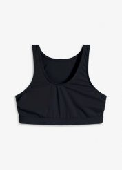 Biustonosz bikini bustier. Czarne bikini bonprix, bez wzorów. Za 97.99 zł.