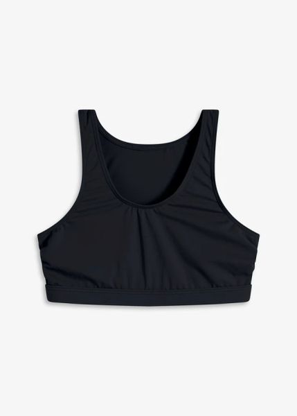 Biustonosz bikini bustier. Szare bikini bonprix, bez wzorów. Za 97.99 zł.
