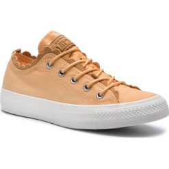 Tenisówki CONVERSE - Ctas Ox 564111C Melon Baller/ Melon Baller. Żółte trampki i tenisówki damskie Converse, bez wzorów, z gumy, bez zapięcia. W wyprzedaży za 209.00 zł.