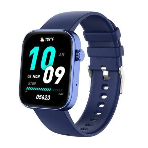 Smartwatch COLMI P71 (niebieski). Niebieskie zegarki smartwatch Colmi, bez wzorów. Za 79.99 zł.