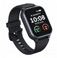 Smartwatch Garett Garett Vita 4G czarny. Czarne zegarki smartwatch GARETT, bez wzorów. Za 420.23 zł.