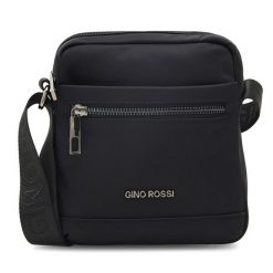 Saszetka GINO ROSSI. Czarne saszetki i nerki męskie Gino Rossi, małe. Za 99.99 zł.