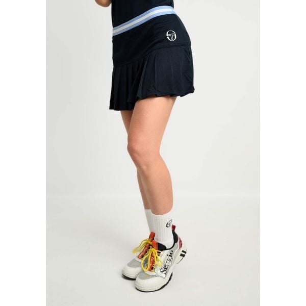 Spódnica damska Sergio Tacchini Pliage. Niebieskie spódnice damskie sergio tacchini, bez wzorów. Za 233.00 zł.