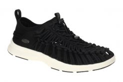 KEEN Sandały męskie Uneek O3 black/star white-42. Czarne sandały męskie Keen, bez wzorów, z gumy, eleganckie, bez zapięcia. Za 381.70 zł.