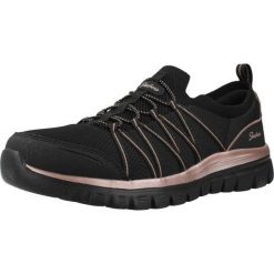 Buty SKECHERS GRACEFUL PURECRUSH Czarny. Czarne obuwie trekkingowe damskie Skechers, z syntetyku, bez zapięcia. Za 302.99 zł.
