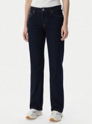 Tommy Jeans Jeansy Sophie DW0DW23584 Granatowy Straight Fit. Niebieskie jeansy damskie Tommy Jeans, bez wzorów, z bawełny. Za 329.99 zł.