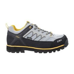 Buty trekkingowe CMP WP. Szare obuwie trekkingowe damskie CMP, z materiału, bez zapięcia. Za 429.99 zł.
