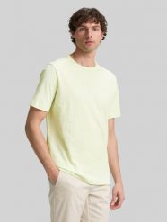 Męska Koszulka Tom Tailor Printed T-shirt Lime Cream Green 1045627 29078. Zielone t-shirty męskie Tom Tailor, m, bez wzorów, bez kołnierzyka, bez ramiączek. Za 59.99 zł.