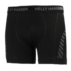 Bokserki Helly Hansen lifa merino. Czarne bokserki męskie Helly Hansen, bez wzorów, z wełny. Za 239.50 zł.