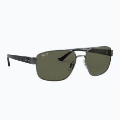 Okulary przeciwsłoneczne Ray-Ban RB3663. Czarne okulary przeciwsłoneczne damskie Ray-Ban. Za 739.99 zł.