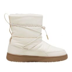 Buty Puma Snowbae Wns 393920 02 białe. Białe śniegowce damskie z gumy, bez zapięcia. Za 426.42 zł.
