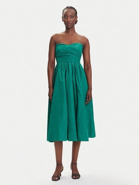 Marella Sukienka koktajlowa Gerald 2515221222 Zielony Regular Fit. Zielone sukienki damskie Marella, bez wzorów, z syntetyku, wizytowe, bez kołnierzyka, bez ramiączek. Za 569.99 zł.